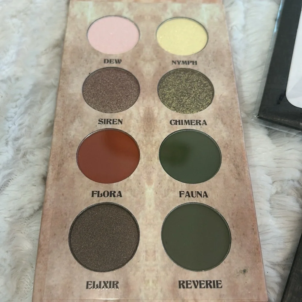 Dolls Kill current mood eyeshadow, palette, and two packs of face gems new